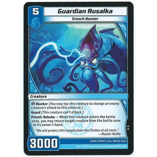 Kaijudo - Invasion Earth - #10/80 - Guardian Rusalka