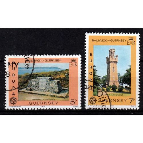 Guernsey Europa Cept 1978 gestempeld