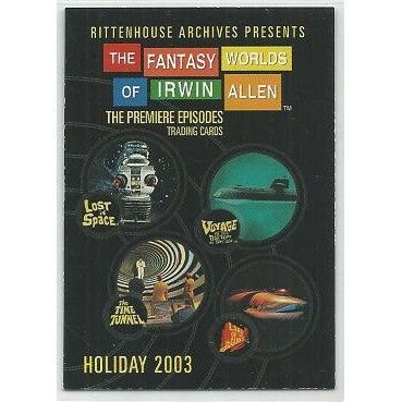 FANTASY WORLD'S of IRWIN ALLEN PROMO card P2 (2003)