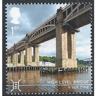 Great Britain SG 3692: Bridges: High Level Bridge, River Tyne.