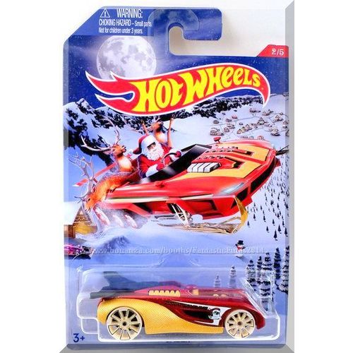 Hot Wheels - Saber: Holiday Hot Rods #2/5 (2016) *Red Edition / Walmart*