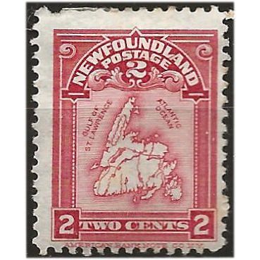 Newfoundland 1908 SG94 2c Lake Mounted Mint . .. .