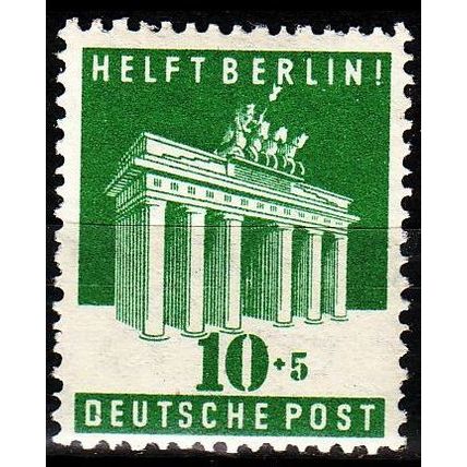 GERMANY Alliiert AmBri [1948] MiNr 0101 E ( **/mnh )