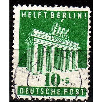 GERMANY Alliiert AmBri [1948] MiNr 0101 E ( O/used )