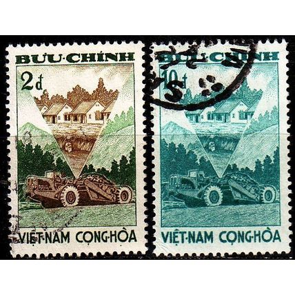 VIETNAM SÜD SOUTH [1961] MiNr 0258 ex ( O/used ) [01]