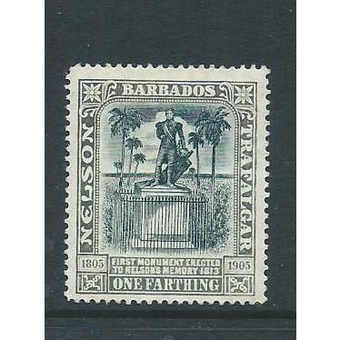 barbados stamps sg145 sg 145 nelson hm