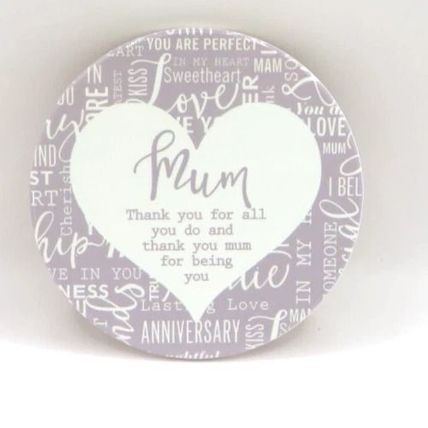 Mum Mug & Coaster Set 8.3 CM Microwave & Dishwasher Proof Gift Home Decor