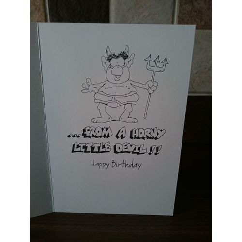 Adult/Humour Birthday Card - 0020