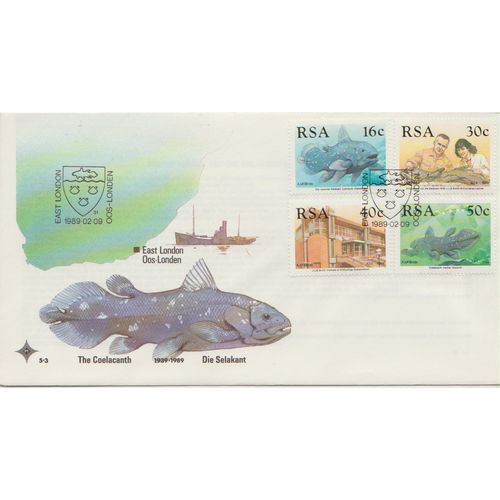 South Africa 1989 East London First Day Cover see other listings