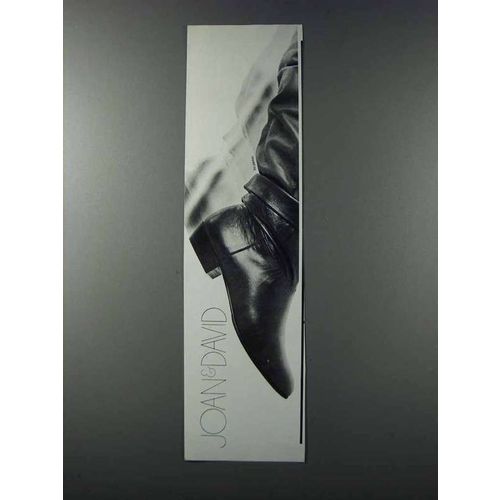 1981 Joan & David Boots Ad