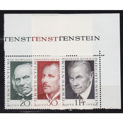 LIECHTENSTEIN [1968] MiNr 0503-05 ( **/mnh )