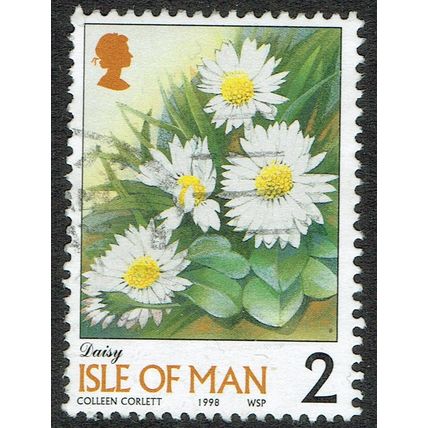 Isle of Man 1998 Flowers 2p Multicoloured SG774 GU