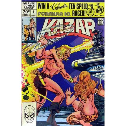 Ka-Zar (Vol 3) The Savage # 008 VFN Price VARIANT MODERN AGE COMICS