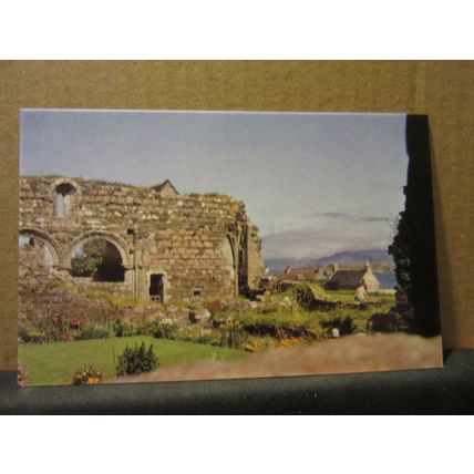 THE NUNNERY, IONA unused vintage postcard. =