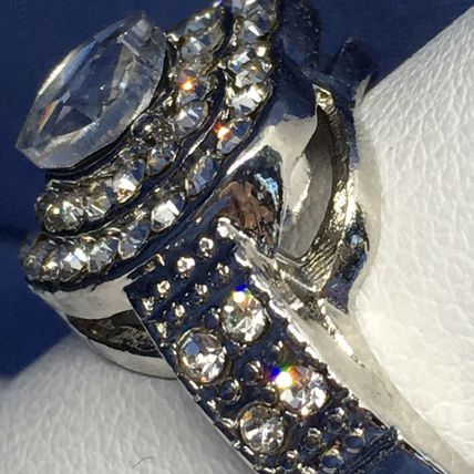 Ring Heart Shaped Fun Fashion Rhinestone #290 USA Seller