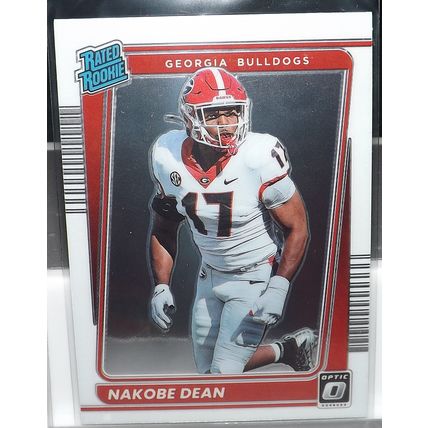 2022 Chronicles Draft Picks NAKOBE DEAN (Georgia/Eagles) Optic rated Rookie #15
