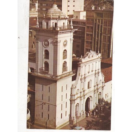 Caracas Catedrale Venezuela Postcard unused VGC