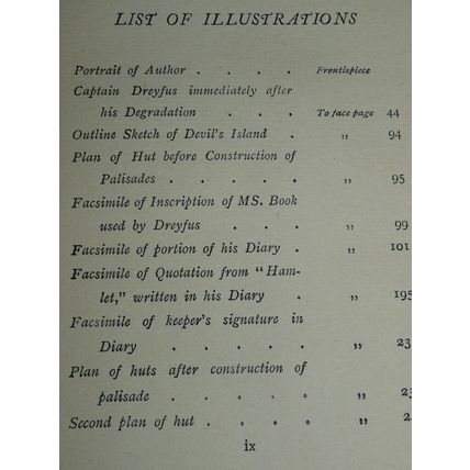 Antiquarian 1901 Book Alfred Dreyfus, Five Years of My Life, Illustrated, London