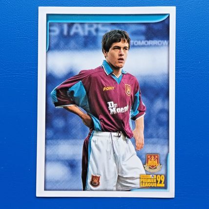 Joe Cole West Ham United Merlin Premier League 99 #U38 - Update Sticker