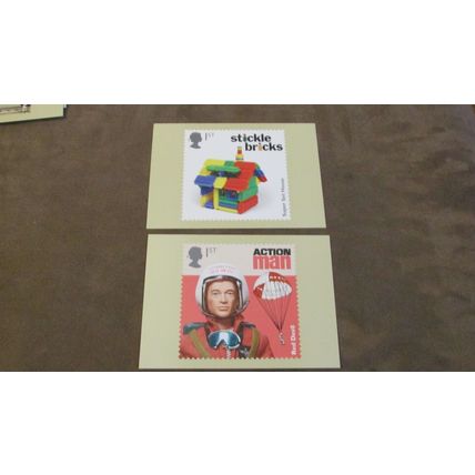 2017 GB PHQ FDC Cover Postcards - Classic / Vintage / Retro Toys