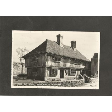 Postcard Kent Margate The Old house King Street