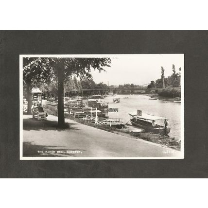 Postcard Cheshire Chester The River Dee