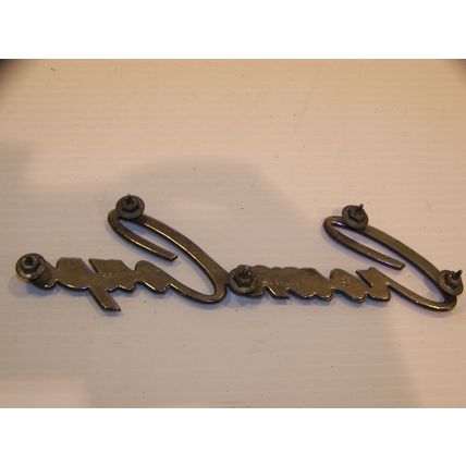 1968 CHRYSLER IMPERIAL CROWN COUPE EMBLEM OEM #2483445 STUD STYLE