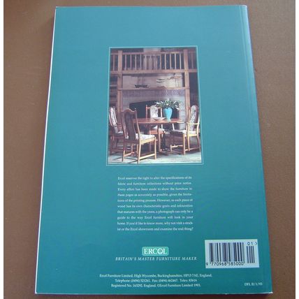 ERCOL furniture catalogue Designs for Living 1993