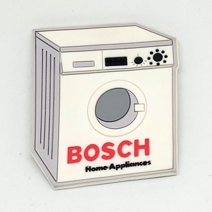 BOSCH Washing Machine PVC Fridge Magnet Rare Vintage