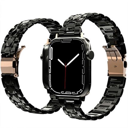 Electroplated Acrylic Watch Band For Apple Watch Series, 7 45mm / 6&SE&5&4 44mm