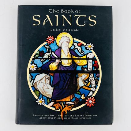 The Book Of Saints by Lesley Whiteside Hardcover Book