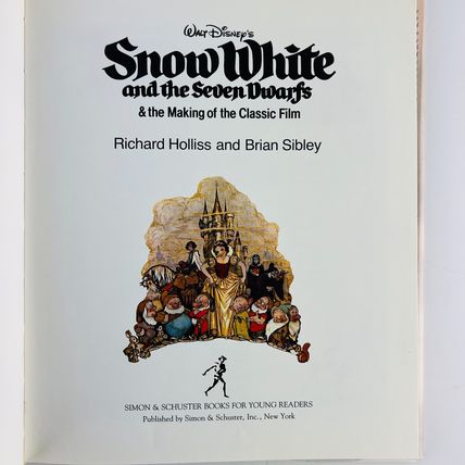 Disney Snow White by Justin knowles Pub Group Hardcover Book 50th Anniversary