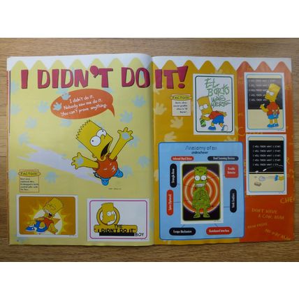 Panini The Simpsons Springfield Sticker Collection - Complete Sticker Album
