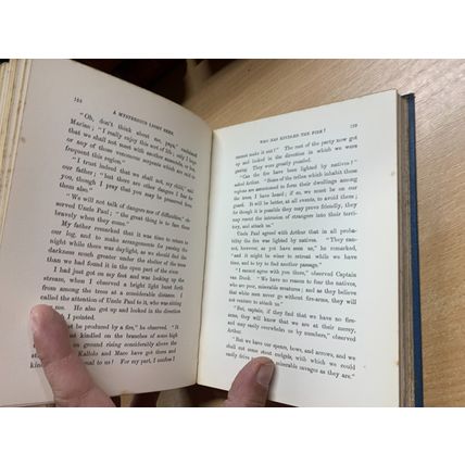 c1907 W H G KINGSTON "THE WANDERERS" FICTION ANTIQUE HARDBACK BOOK (P5)