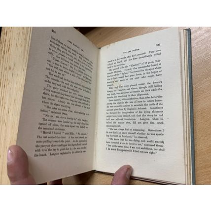 RARE* c1928 W H G KINGSTON "OWEN HARTLEY" FICTION ANTIQUE HARDBACK BOOK (P4)