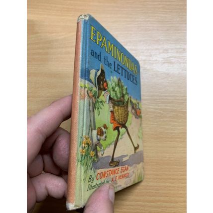 RARE* 1960 EPAMINONDAS AND THE LETTUCES CONSTANCE EGAN SMALL HARDBACK BOOK (P2)