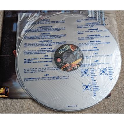 MILLER'S CROSSING Laserdisc movie 12" LP size film 1996 DVD Coen Brothers