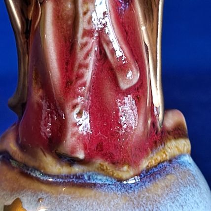 ANGEL READING BOOK BELL Figurine Christmas Deco Gold Accents 6"