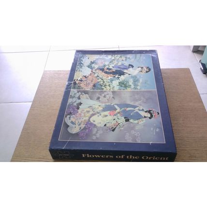 FLOWERS OF THE ORIENT Jigsaw Puzzles (2 x 1000 Pieces) Express Gifts Ltd (2008)