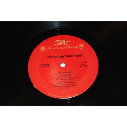 IT'S CHRISTMAS TIME!-Various Artists LP STEREO