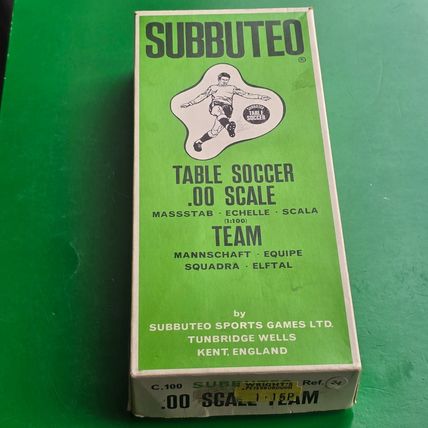 SUBBUTEO HW TEAM REF 24 QUEENS PARK , IN ORIGINAL NUMBERED BOX.