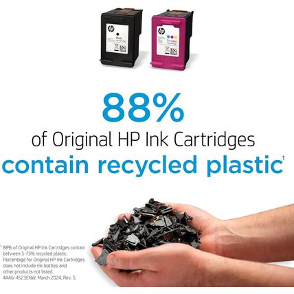 HP 936E High Yield Black Evomore Ink Cartridge for Printers | Works with Printer