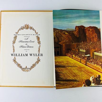 The Story of the Making of Ben-Hur Hardcover 1959