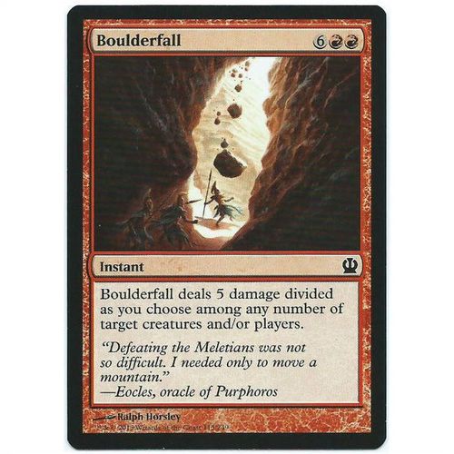 Magic the Gathering MTG Theros 115/249 Boulderfall