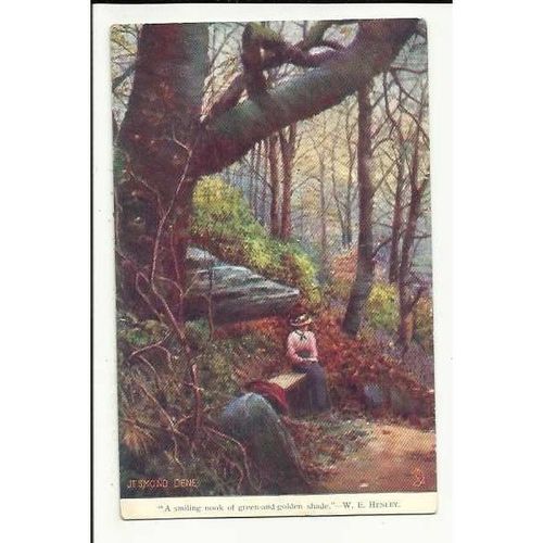 6184 Northumberland JESMOND DENE Tuck Oilette Postcard