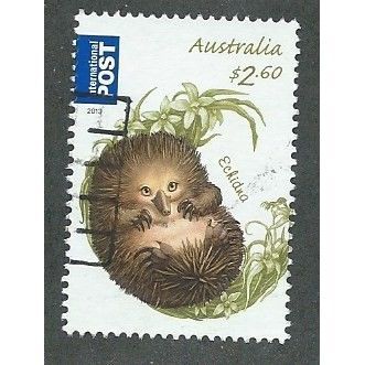 AUS 2013 $2.60 ' BUSH BABIES -ECHIDNA' FINE USED (EBID37-855)