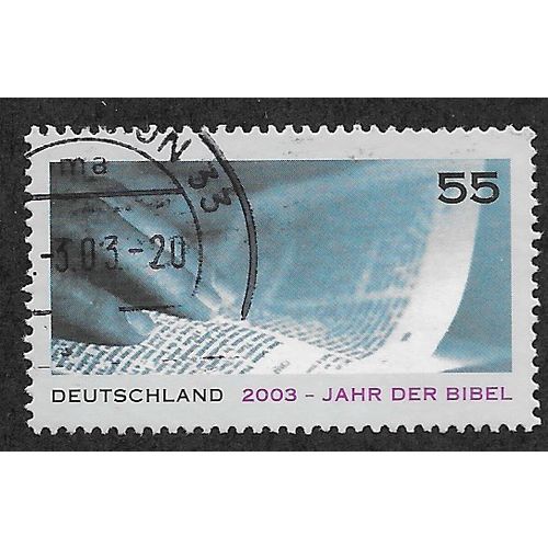 GER 2003 55c 'YEAR OF THE BIBLE' FINE USED (EBID 53-653)