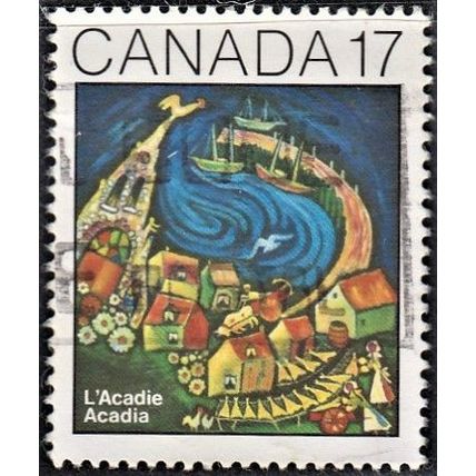 CANADA, 1981 17c Acadian Congress, SG 1021 (Scott #898), used
