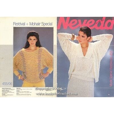 Neveda Book No 455 Fashions with Festival Yarn