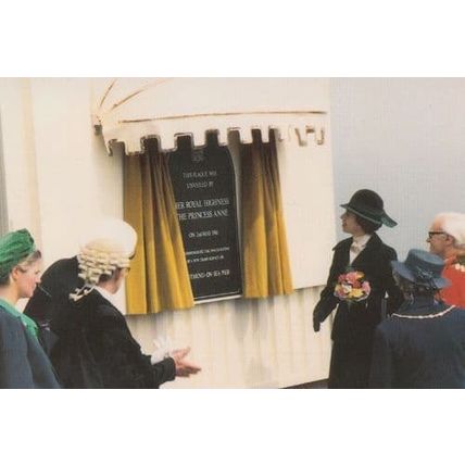 Southend On Sea Essex Visit By Princess Anne For New Train Service Rail Postcard